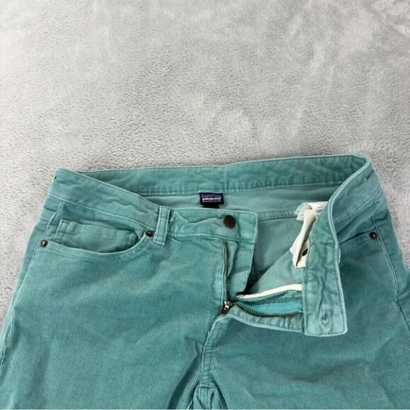 Patagonia Women's Sz 32x31 Blue Corduroy Pants Flared 55060 Style Number w/Flaws - Picture 12 of 15